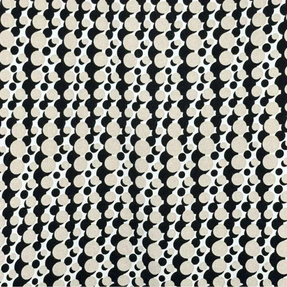 Fashion Bug 2X Shirt Top Brown Geometric Short Sleeve V Neck Stretch Casual - Picture 2 of 7